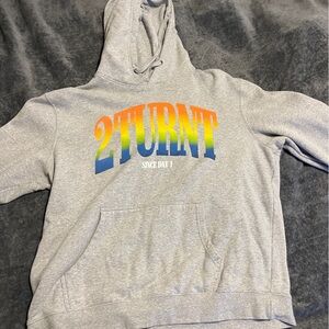 “2Turnt” Graphic Hoodie 2x